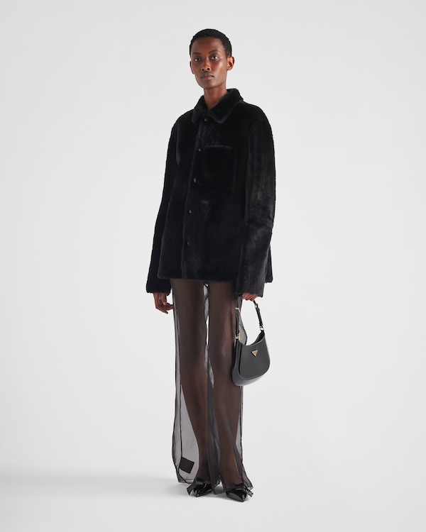 Shearling blouson jacket Shearling blouson jacket