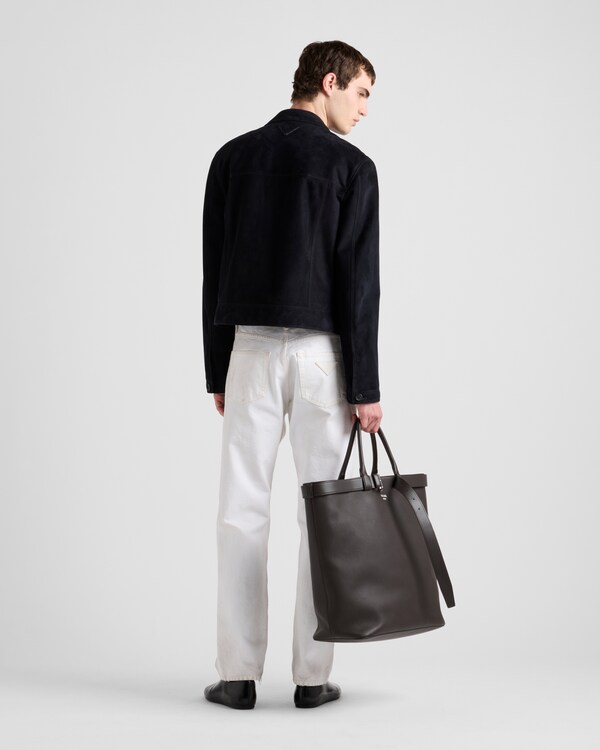 Suede blouson jacket Suede blouson jacket