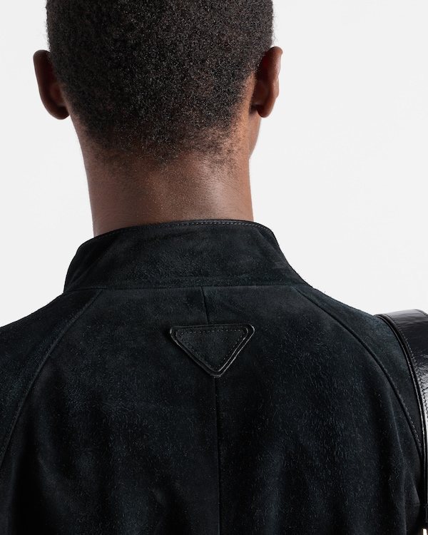 Suede Bomber Jacket Suede Bomber Jacket