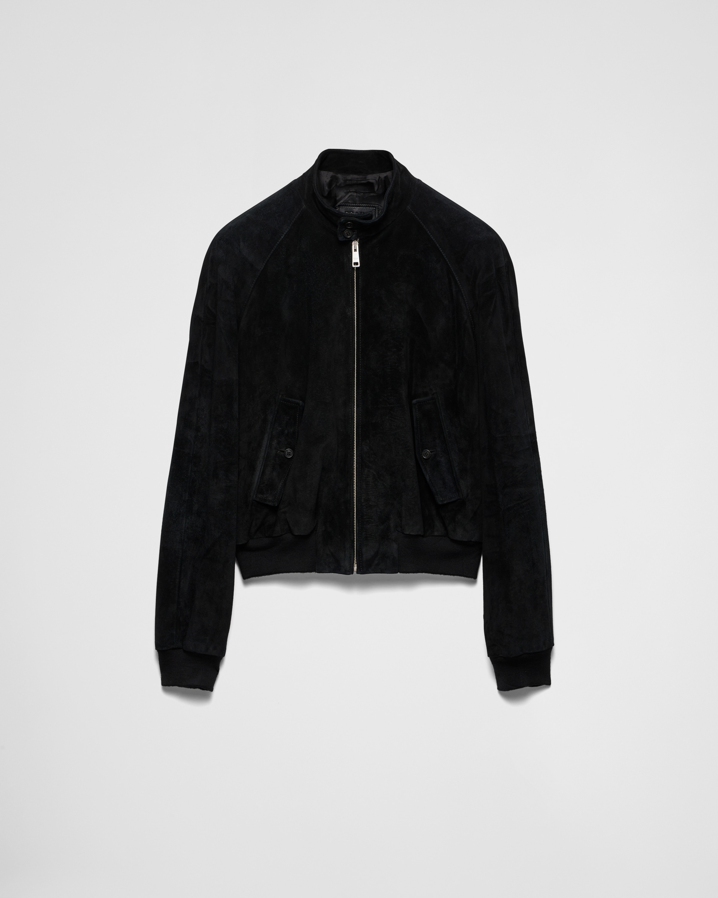 Prada leather jacket mens top