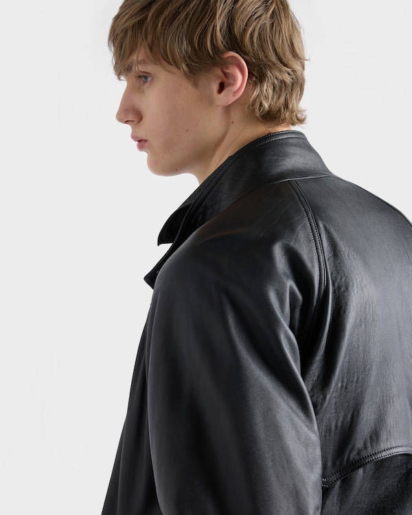 Nappa leather jacket - Black Nappa leather jacket - Black