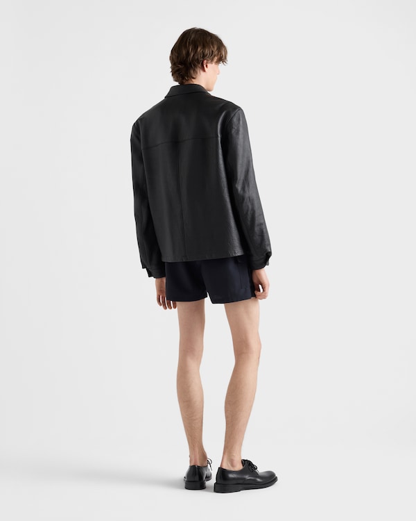 Nappa leather jacket - Black Nappa leather jacket - Black