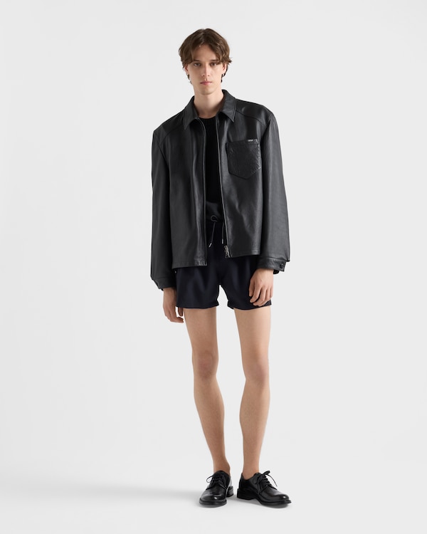 Nappa leather jacket - Black Nappa leather jacket - Black