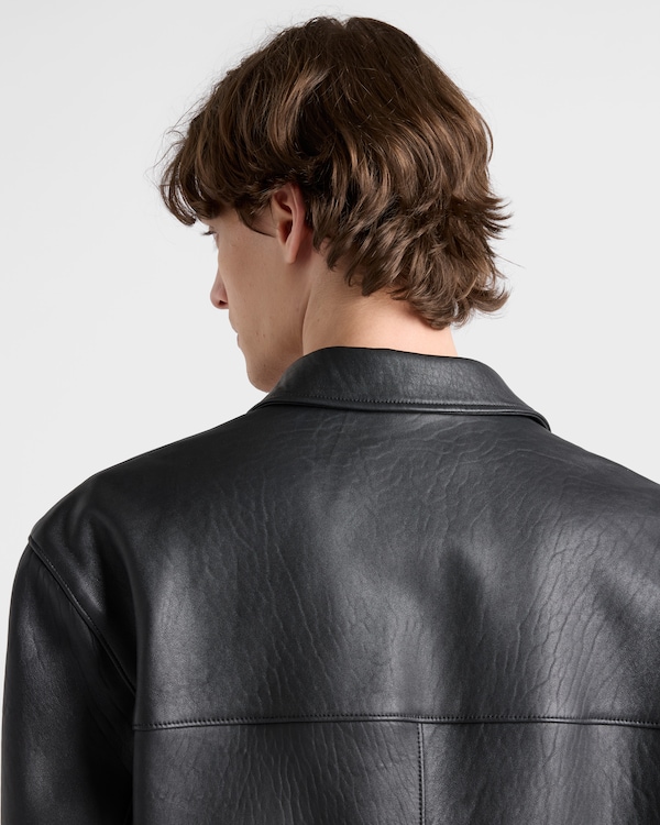 Nappa leather jacket - Black Nappa leather jacket - Black