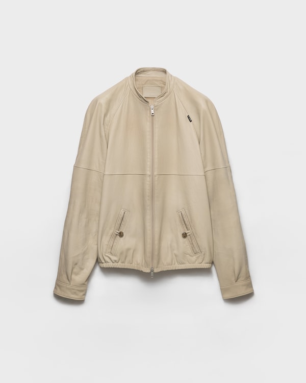 Nappa leather jacket - Ivory Nappa leather jacket - Ivory