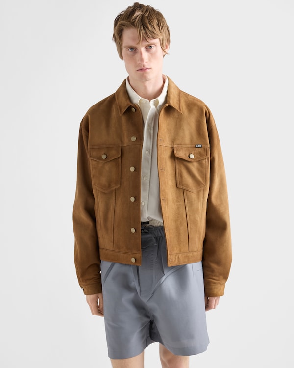 Suede jacket - Tobacco Suede jacket - Tobacco
