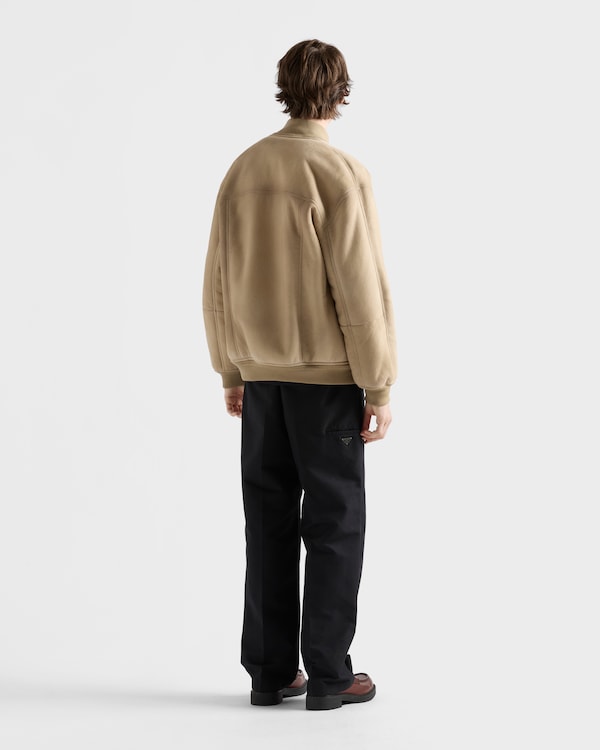 Shearling bomber jacket - Rope Shearling bomber jacket - Rope