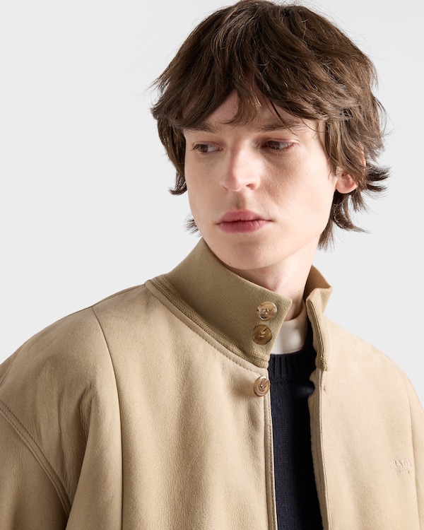 Shearling bomber jacket - Rope Shearling bomber jacket - Rope