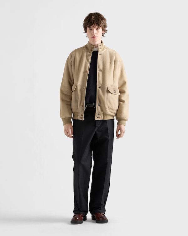 Shearling bomber jacket - Rope Shearling bomber jacket - Rope