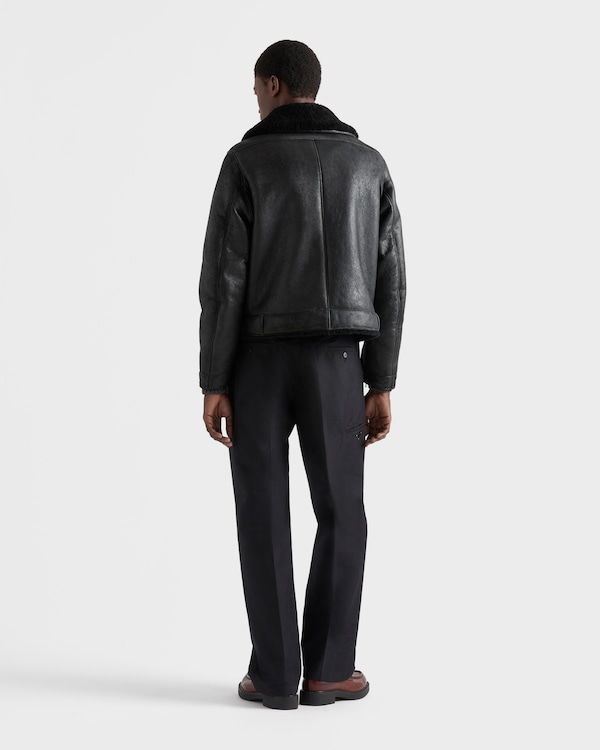 Shearling jacket - Black/Black Shearling jacket - Black/Black