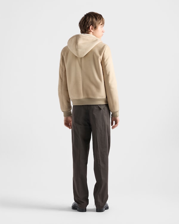 Shearling bomber jacket - Rope Shearling bomber jacket - Rope