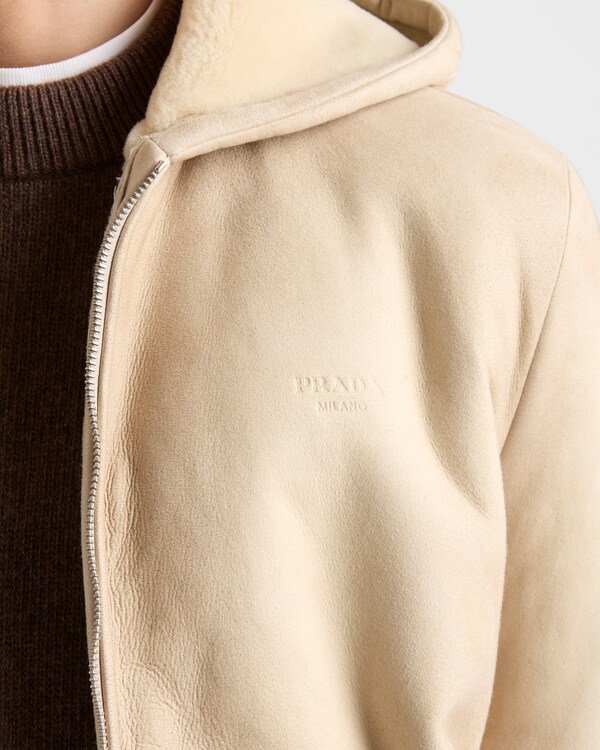 Shearling bomber jacket - Rope Shearling bomber jacket - Rope