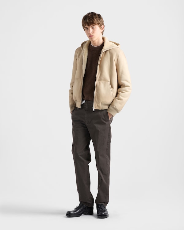 Shearling bomber jacket - Rope Shearling bomber jacket - Rope