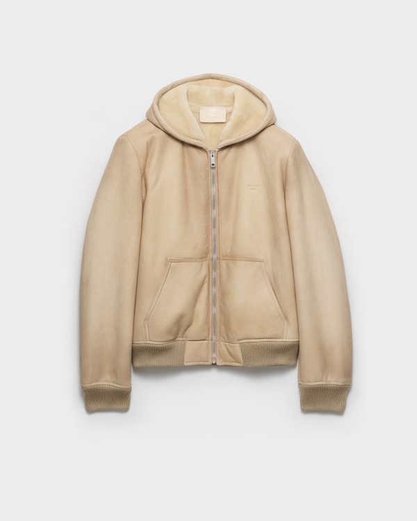Shearling bomber jacket - Rope Shearling bomber jacket - Rope
