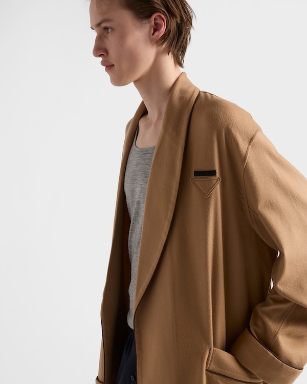 Cashmere robe - Camel Brown Cashmere robe - Camel Brown