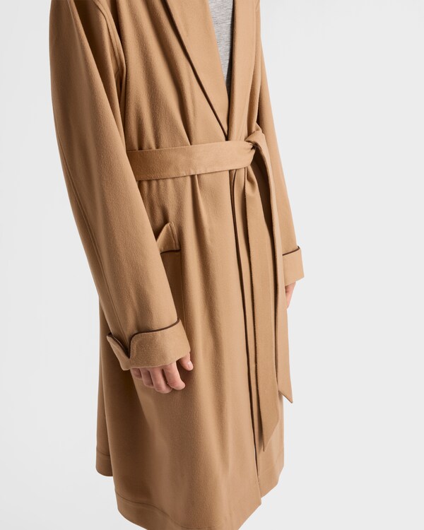Cashmere robe - Camel Brown Cashmere robe - Camel Brown