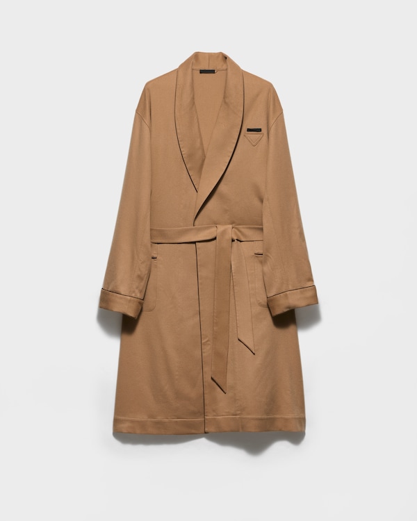 Cashmere robe - Camel Brown Cashmere robe - Camel Brown