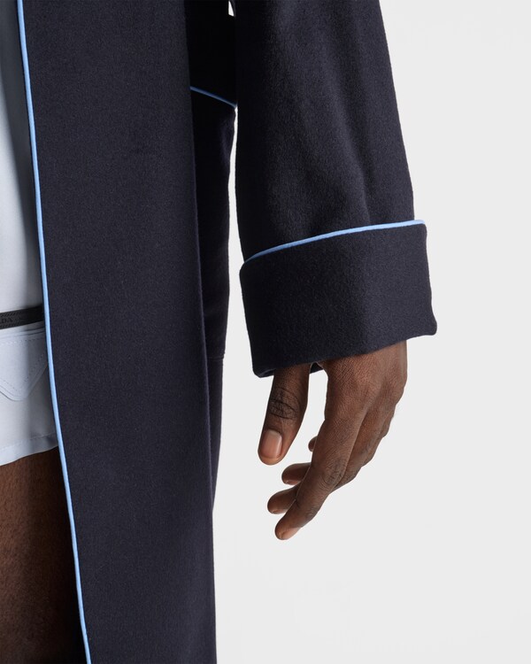 Cashmere robe - Blue Cashmere robe - Blue