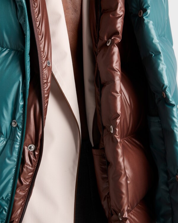 Cotton blend robe coat Cotton blend robe coat