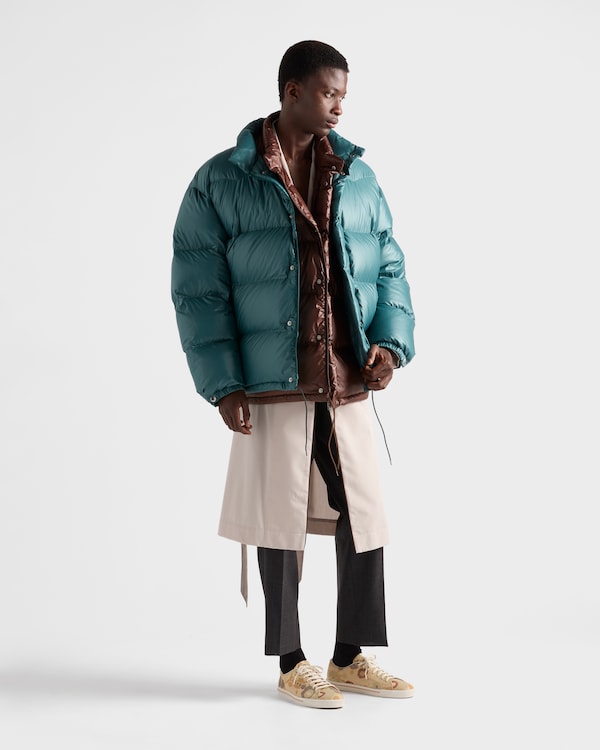 Cotton blend robe coat Cotton blend robe coat