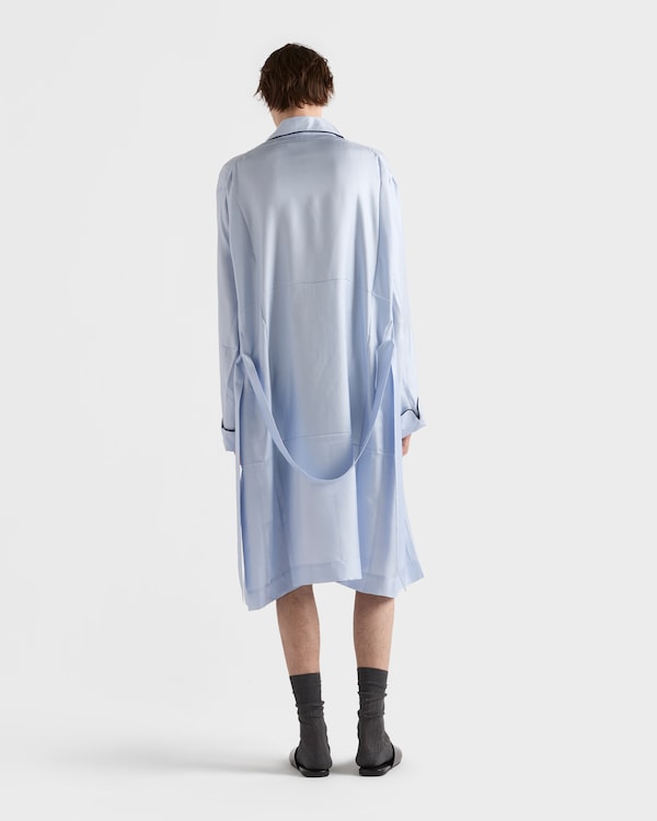 シルクローブ - ライトブルー シルクローブ - ライトブルー