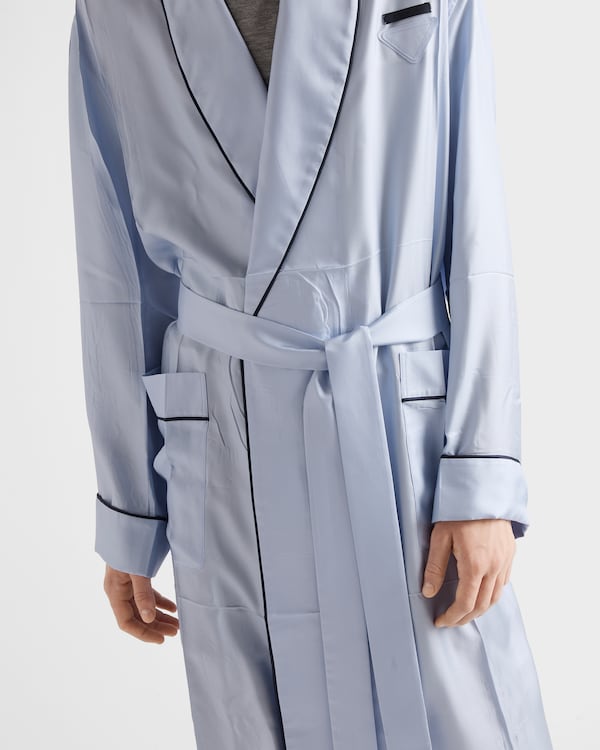 シルクローブ - ライトブルー シルクローブ - ライトブルー