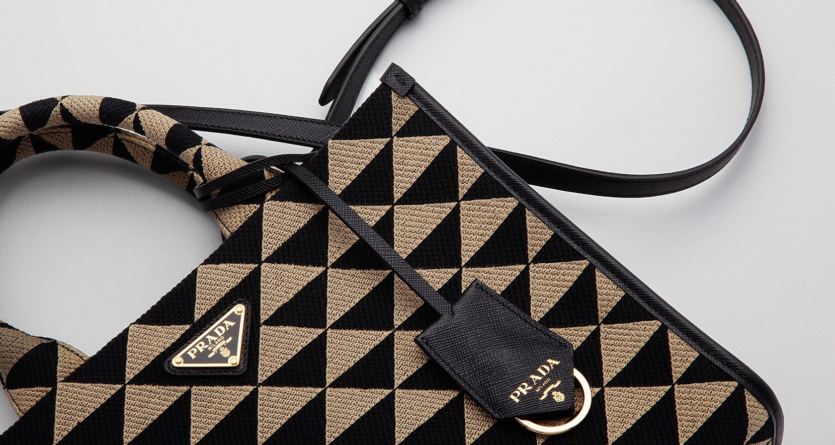 Prada monogram bag clearance