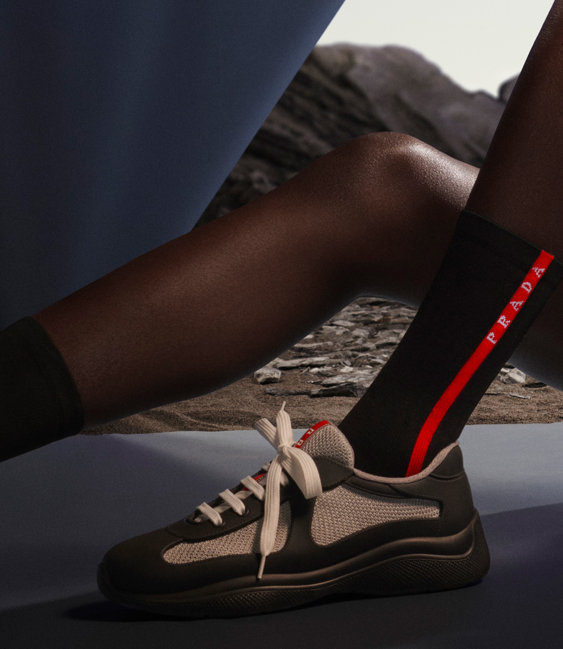 Prada linea sales rossa shoes