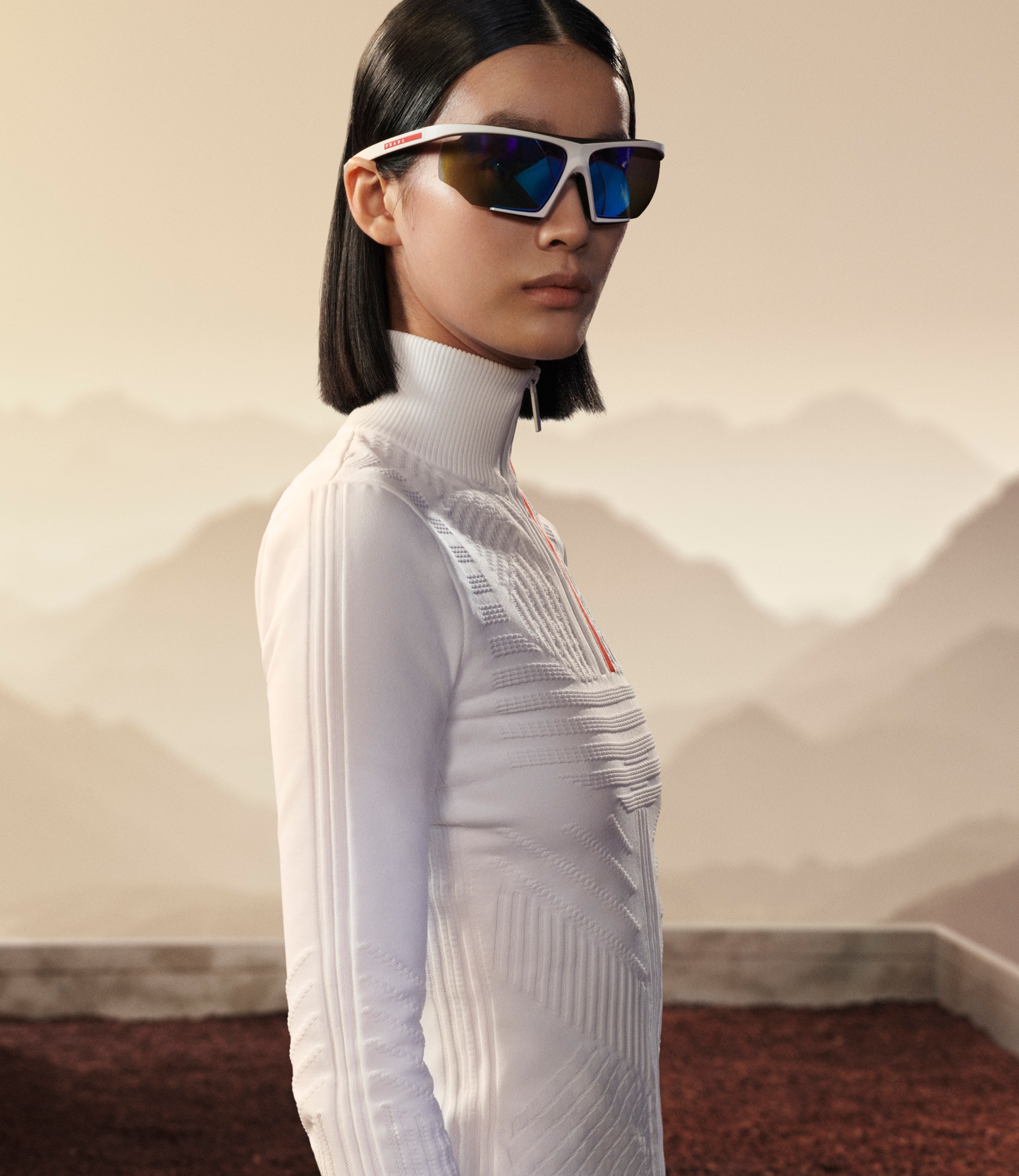 Prada linea rossa women's sunglasses hotsell