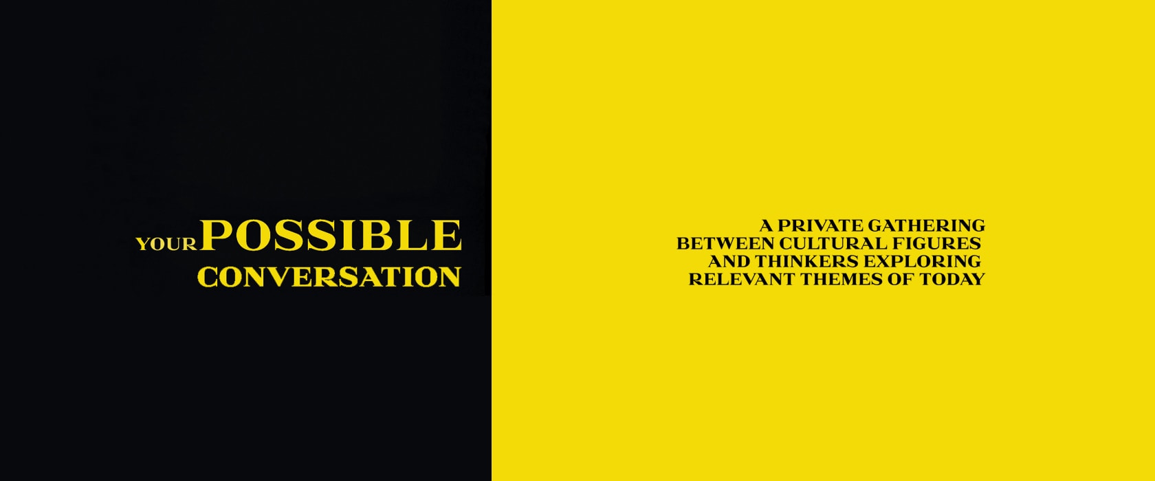 Your possible conversation