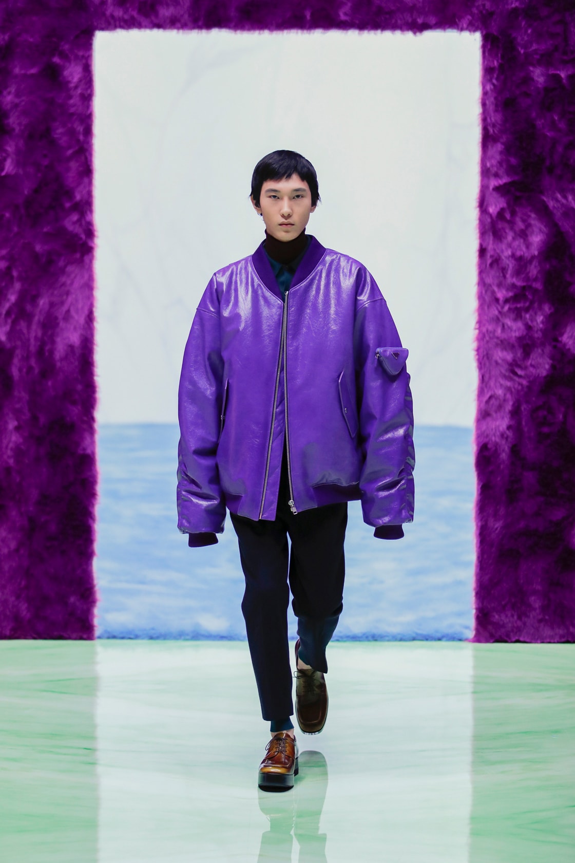 prada raf simons 21fw bomber ジャケット