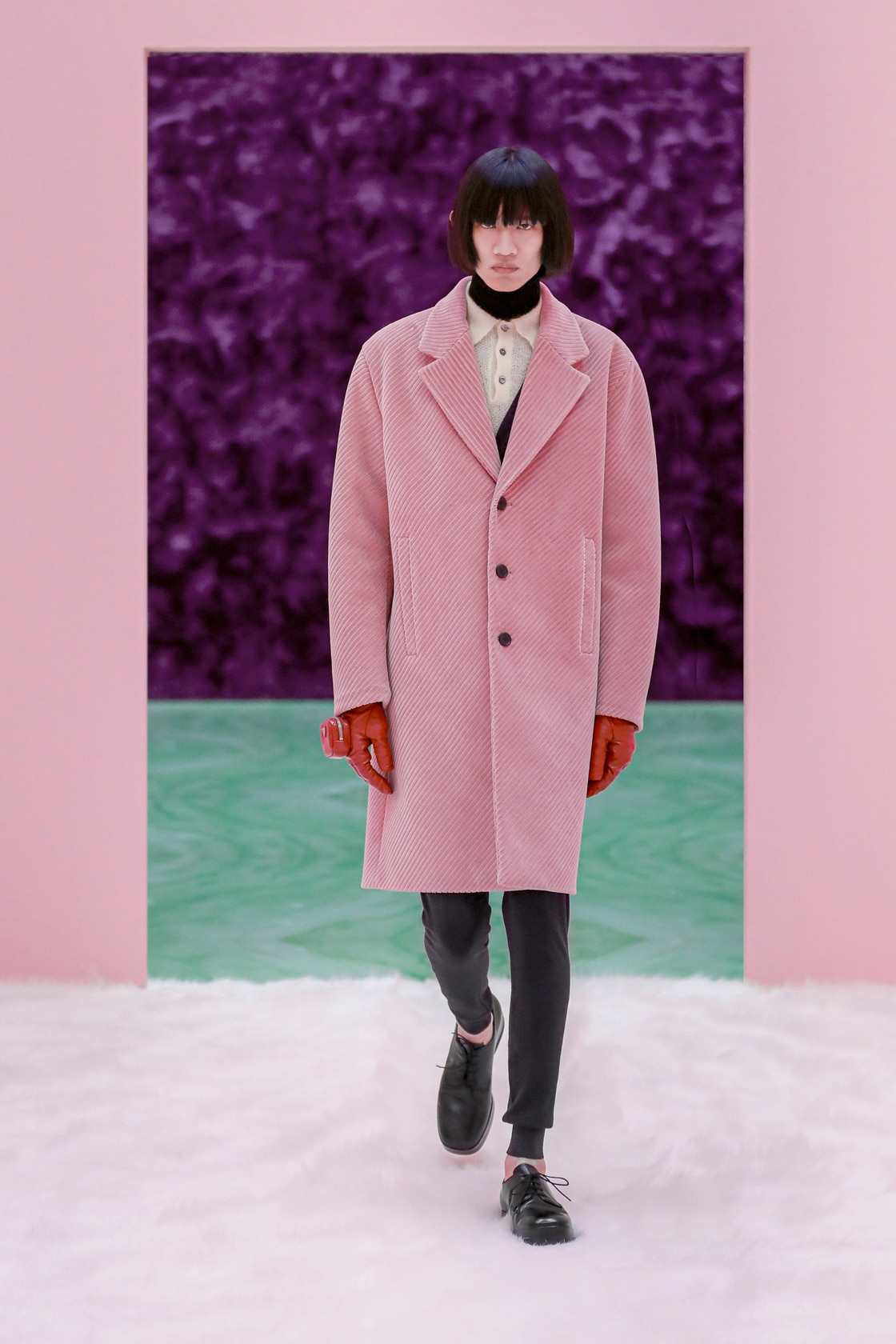 Prada's Fall 2021 Menswear Collection Is About 'an Intimate and