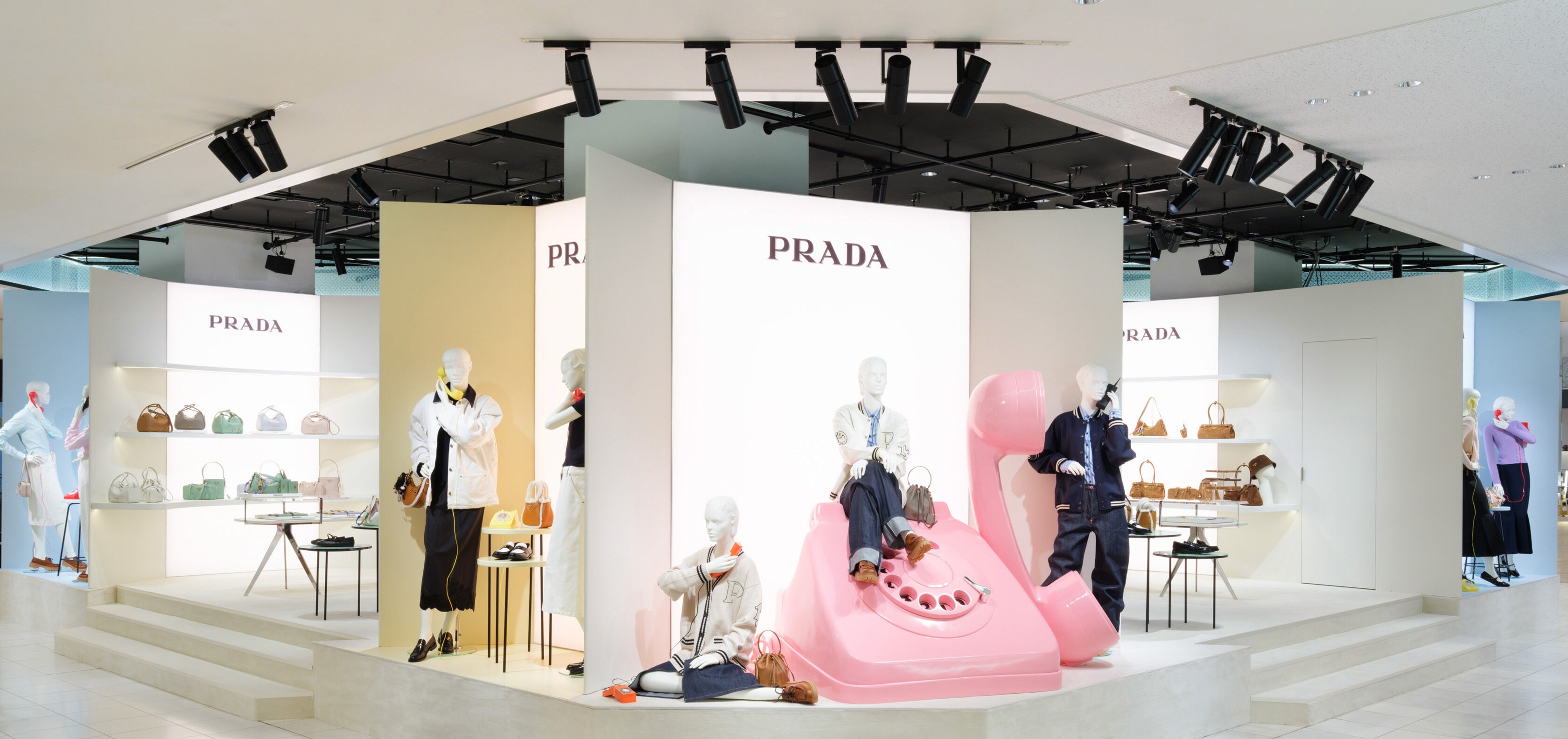Prada FW 2024 Pop-up Isetan The Stage