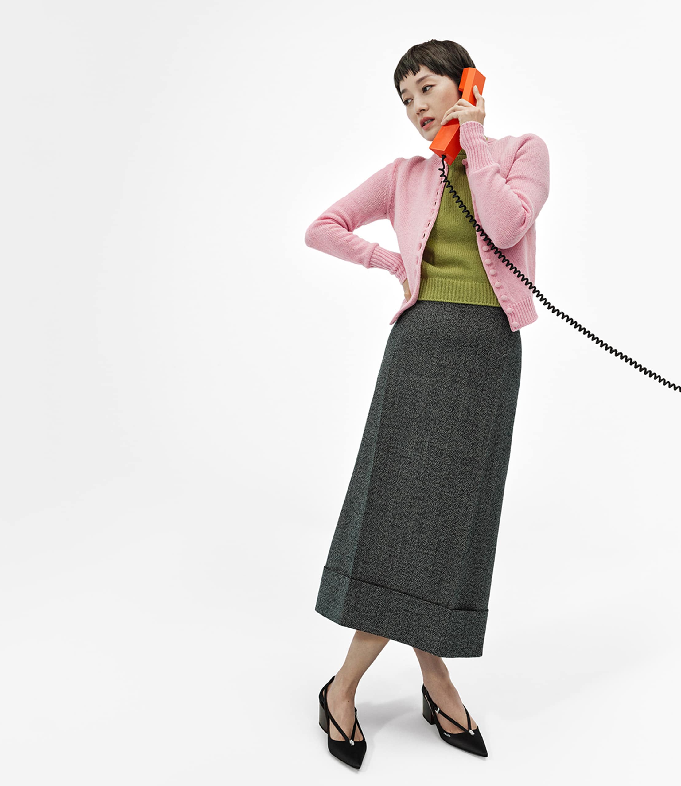 逆輸入 at pop-up FW24 Women's Prada Hankyu PRADA | Store Main Umeda スカート