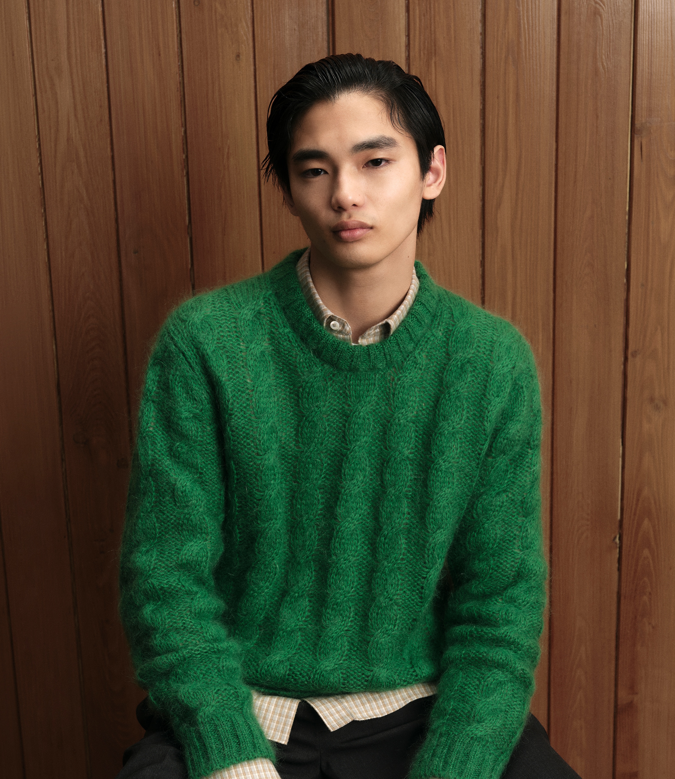 PRADA 緑/白 ジップアップジャケット PRADA 緑/白 ジップアップジャケット Prada ロゴ ジップ ジャケット