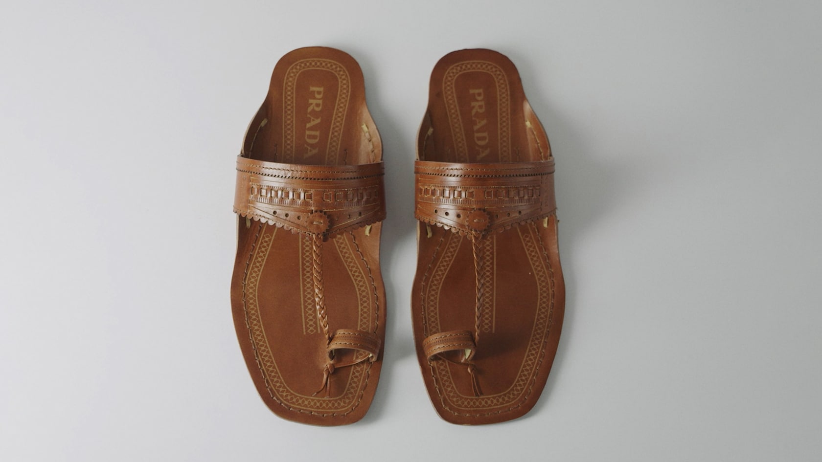 Prada Made in India x Kolhapuri official collaboration image