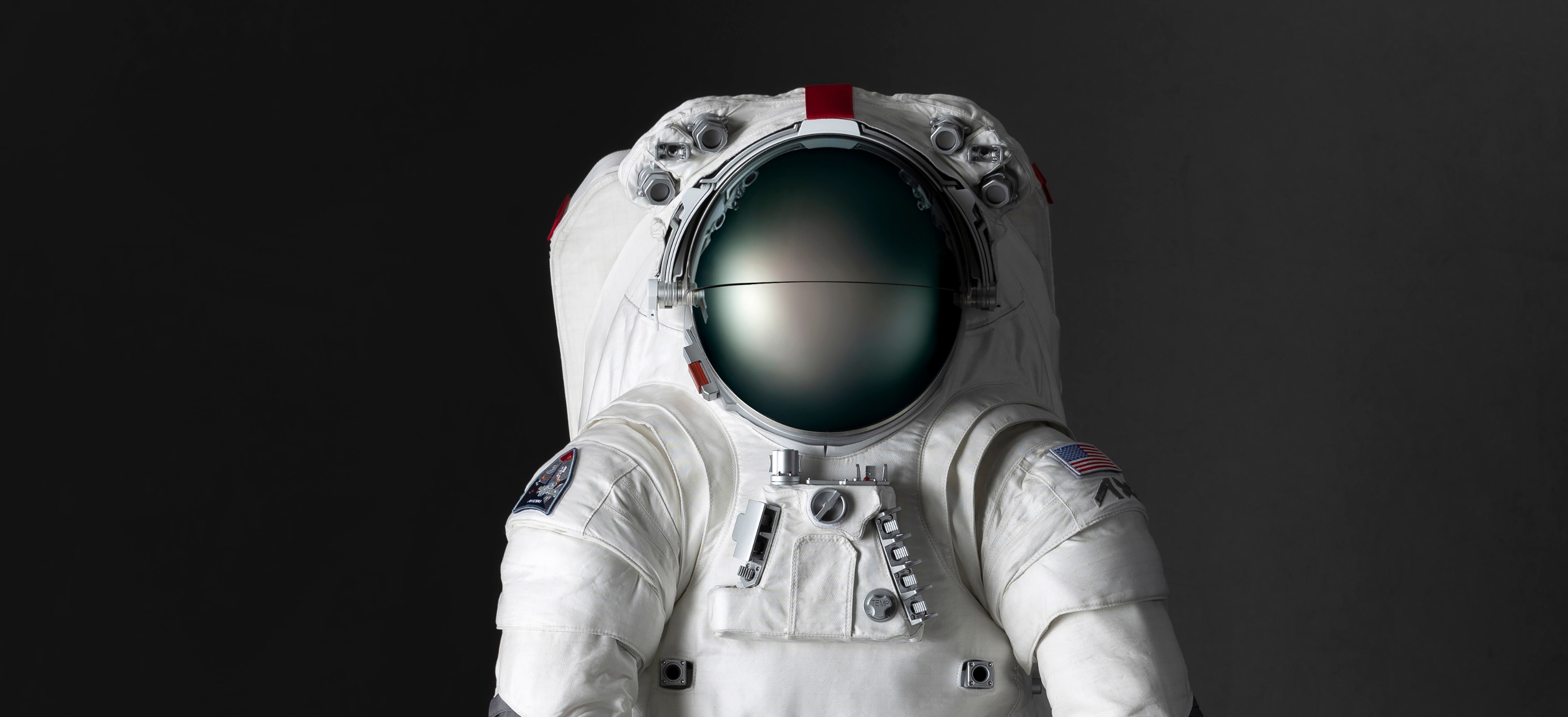 Official image for Prada x Axiom Space Artemis III Spacesuit