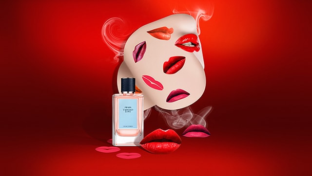 Graphismes parfum Prada Tainted Love