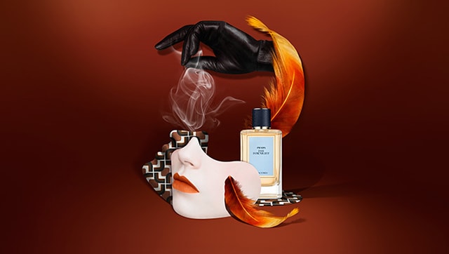 Graphismes parfum Prada Day For Night