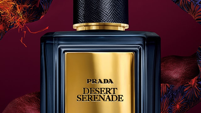 Graphismes parfum Prada Desert Serenade