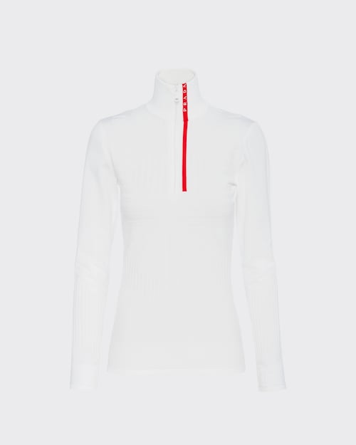 Prada Polyester cut-out top 1