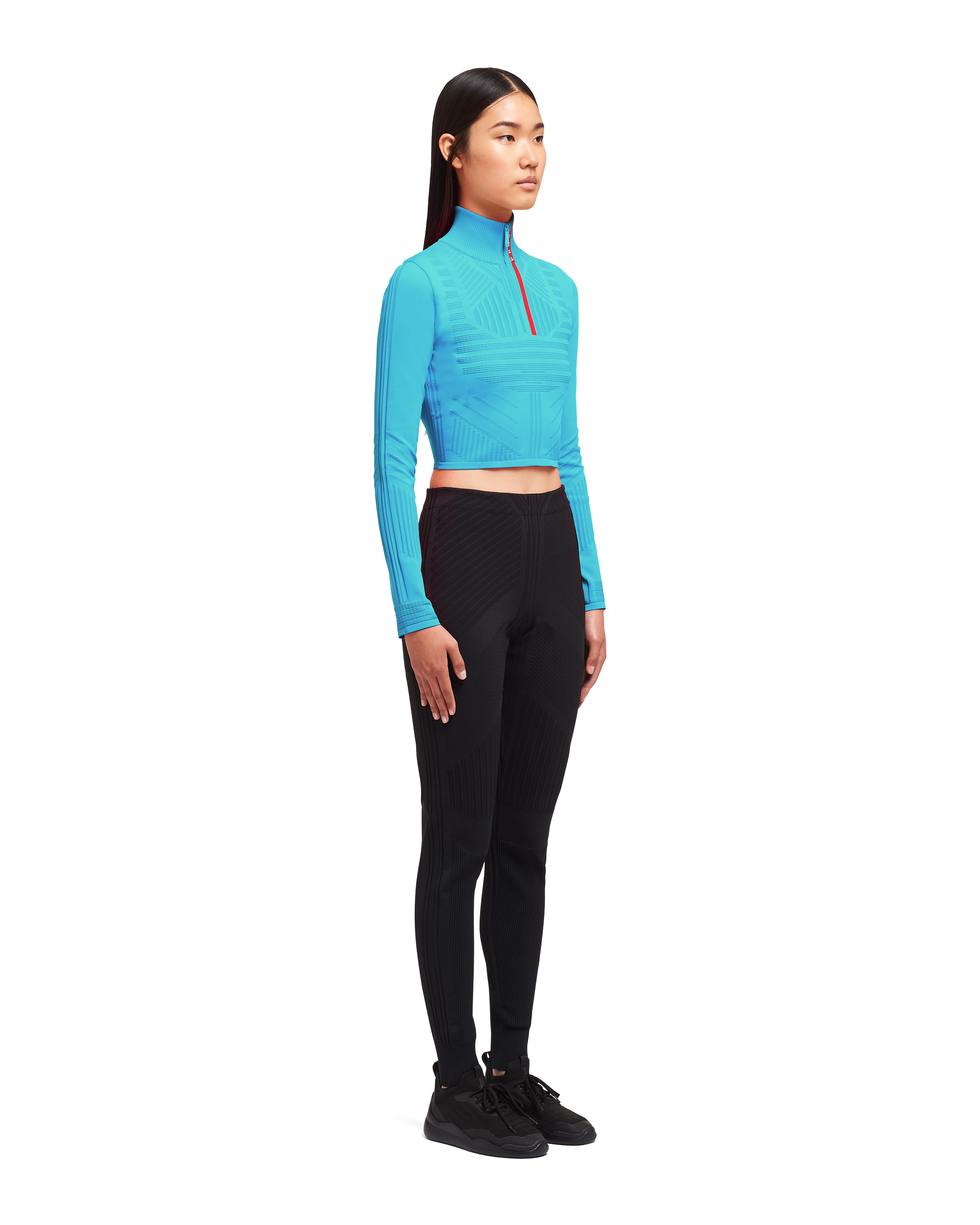 Prada nylon turtleneck sweater clearance