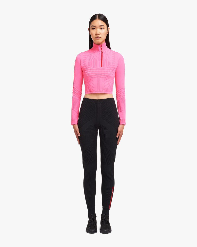 prada nylon turtleneck