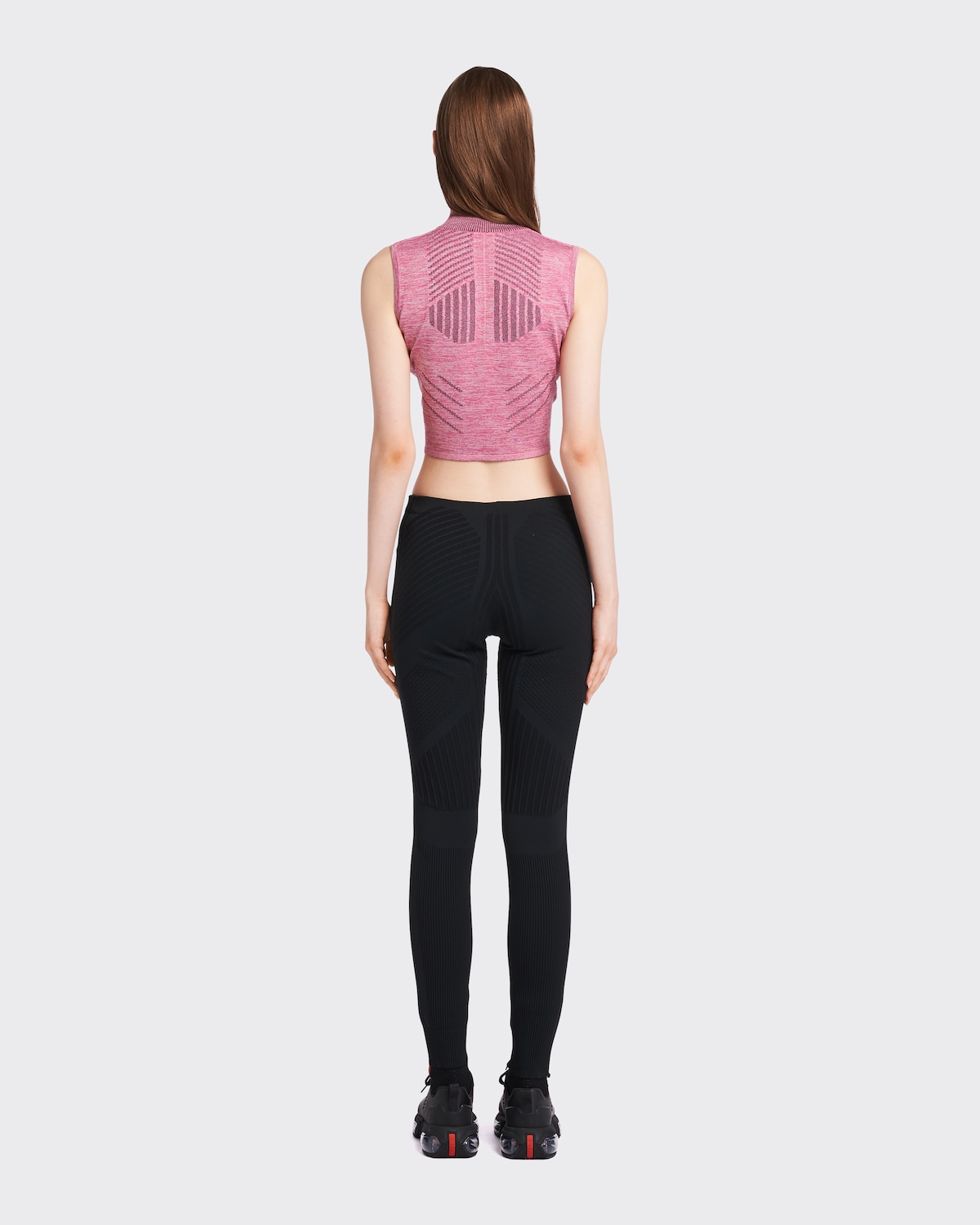Women Nylon Top - Pink - SW2601015B