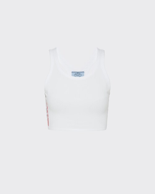 Prada 柔软再生针织背心 1