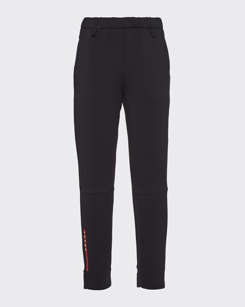 Prada Double Technical Jersey joggers 1
