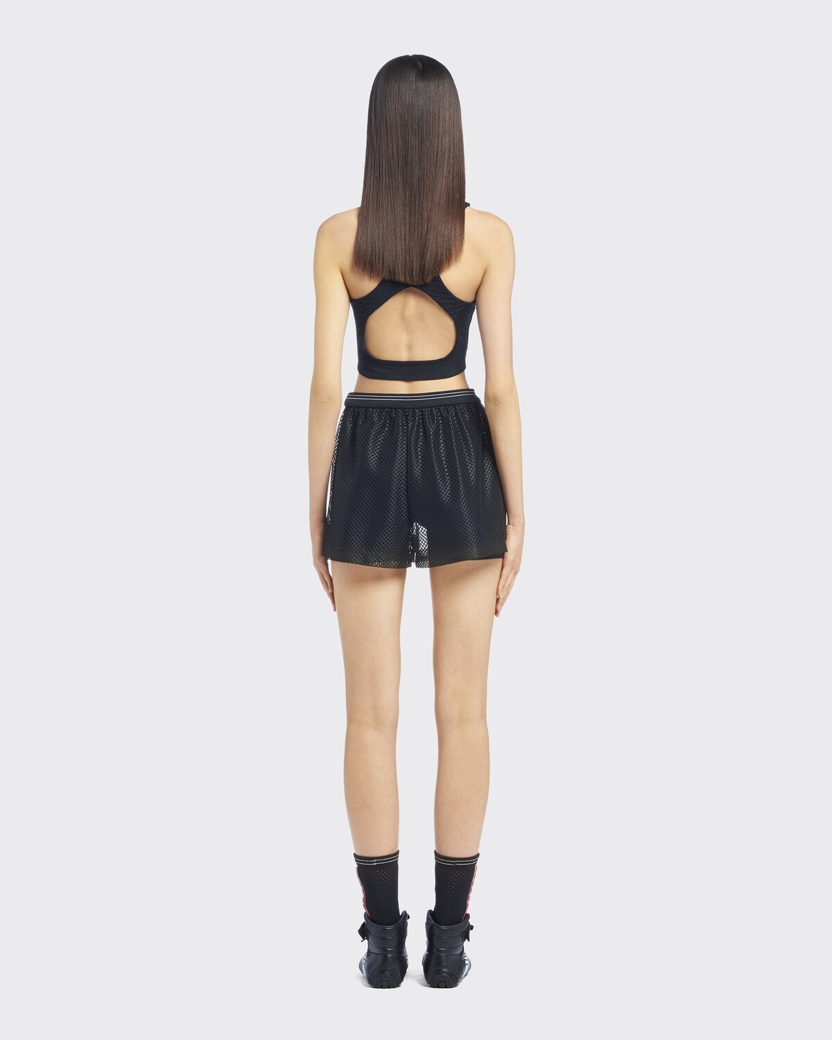 Prada Bow Mini Shorts - Women's 38