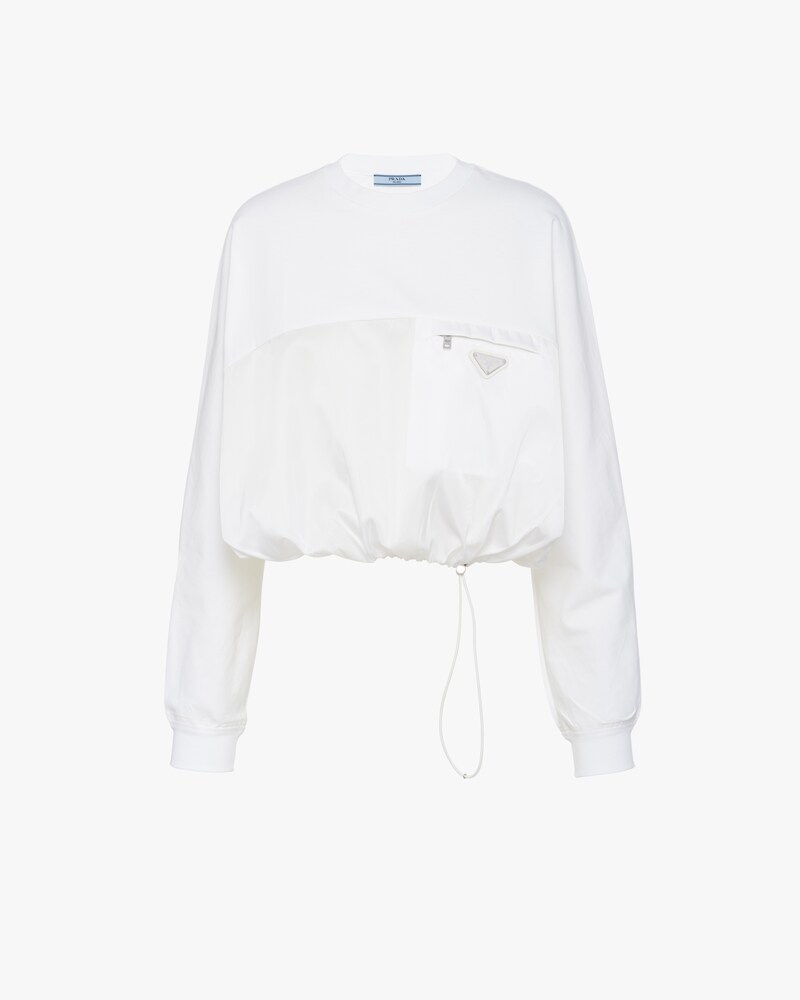 prada hoodie women's