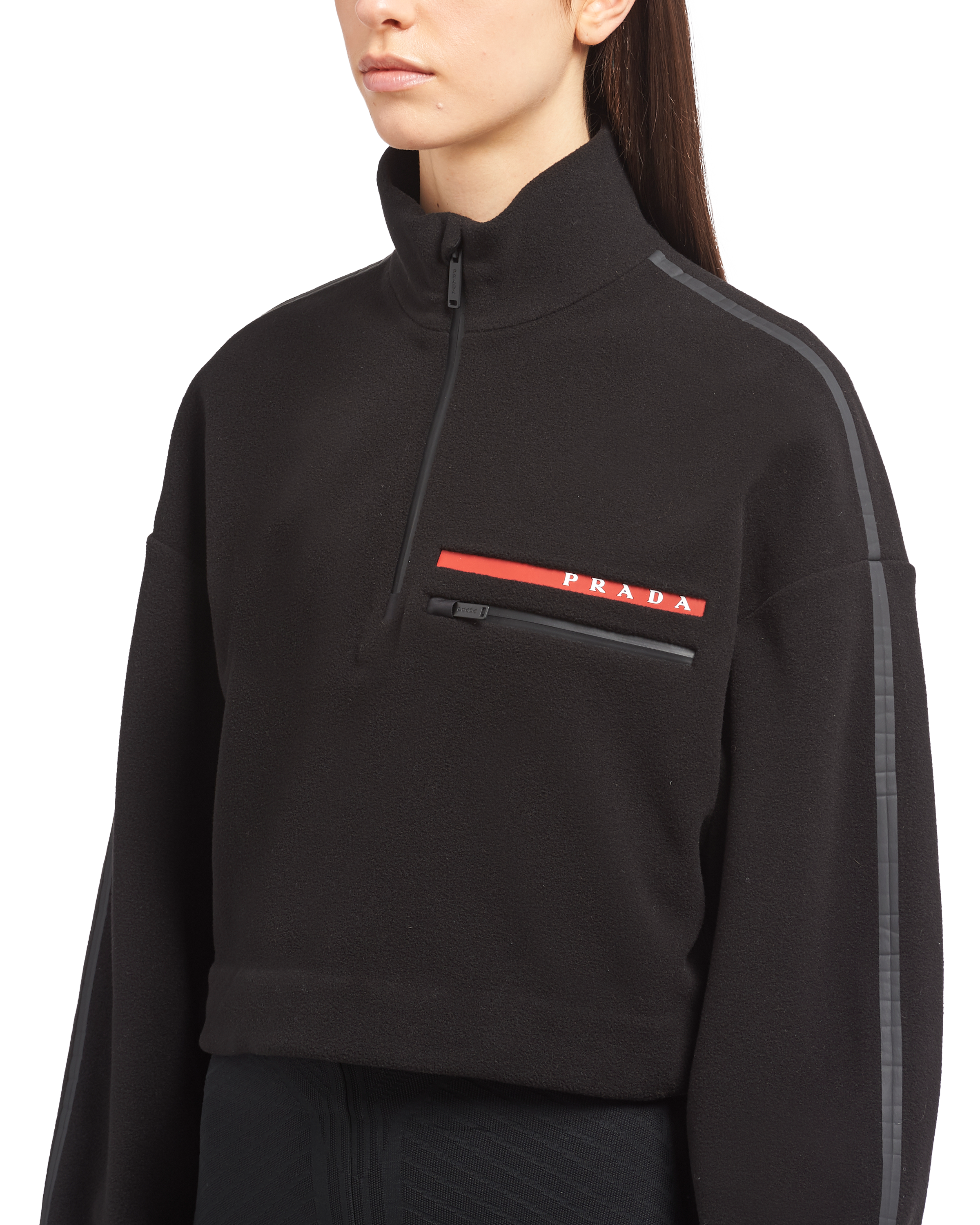 prada half zip