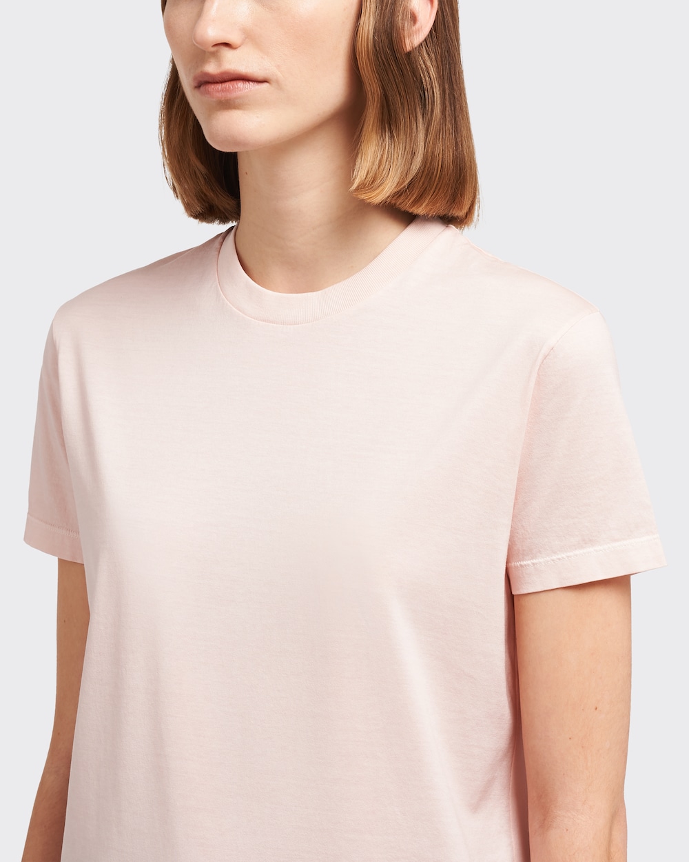 Alabaster Pink Cotton Jersey T-shirt 